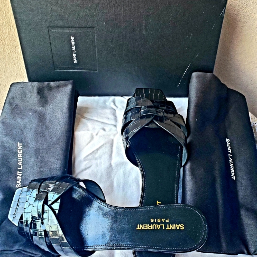 Saint Laurent Slides